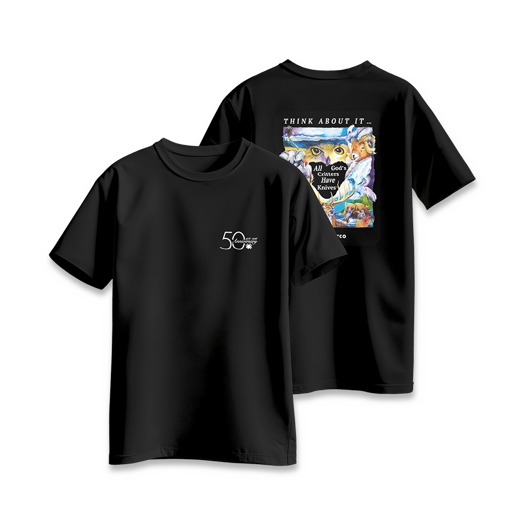 Spyderco Critter Black t-shirt