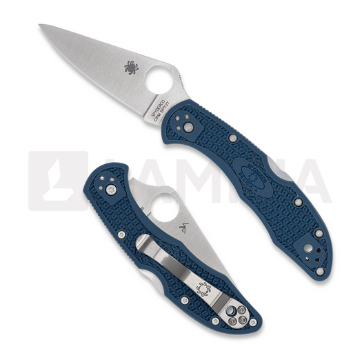 Spyderco Delica 4 Cobalt Blue FRN CPM SPY27 kääntöveitsi C11PCBL
