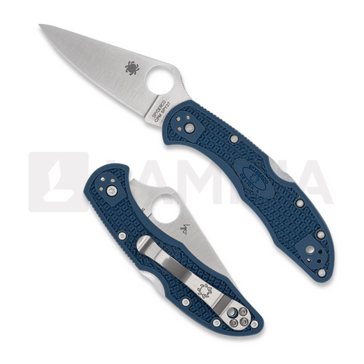 Spyderco Delica 4 Cobalt Blue FRN CPM SPY27 kääntöveitsi C11PCBL