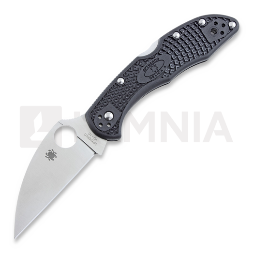 Spyderco Delica 4 fällkniv, Flat Ground, Wharncliff C11FPWCBK