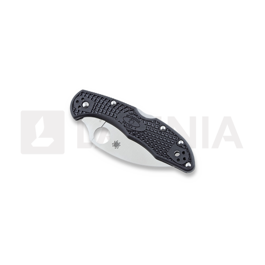 Spyderco Delica 4 sulankstomas peilis, Flat Ground, Wharncliff C11FPWCBK