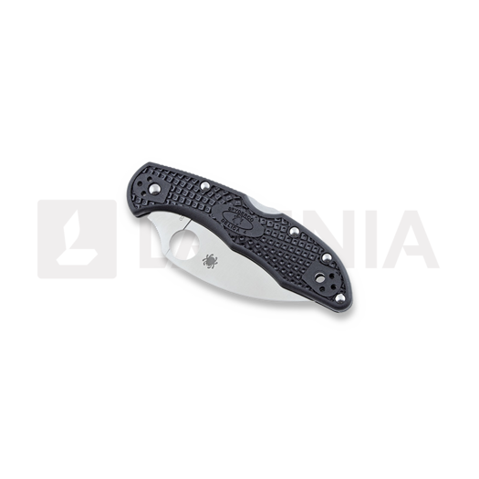 Spyderco Delica 4 sulankstomas peilis, Flat Ground, Wharncliff, spyderedge C11FSWCBK
