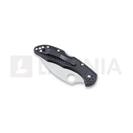 Spyderco Delica 4 折叠刀, Flat Ground, Wharncliff, spyderedge C11FSWCBK