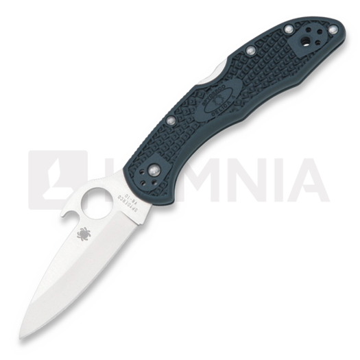 Spyderco Delica 4 összecsukható kés, FRN, Emerson Opener, szürke C11PGYW