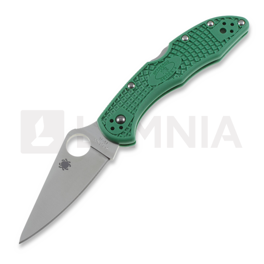 Spyderco Delica 4 FRN Flat Ground sulankstomas peilis