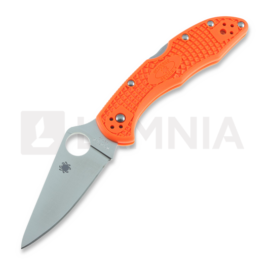 Spyderco Delica 4 FRN Flat Ground sulankstomas peilis