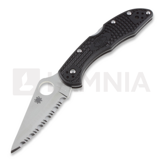 Spyderco Delica 4 kääntöveitsi, FRN, spyderedge C11SBK