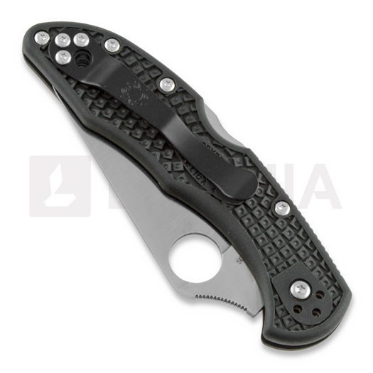 Spyderco Delica folding knife, ZDP-189, green C11PGRE