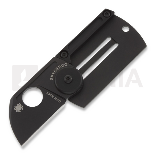 Spyderco Dog Tag 접이식 나이프, 검정 C188ALTIBBKP