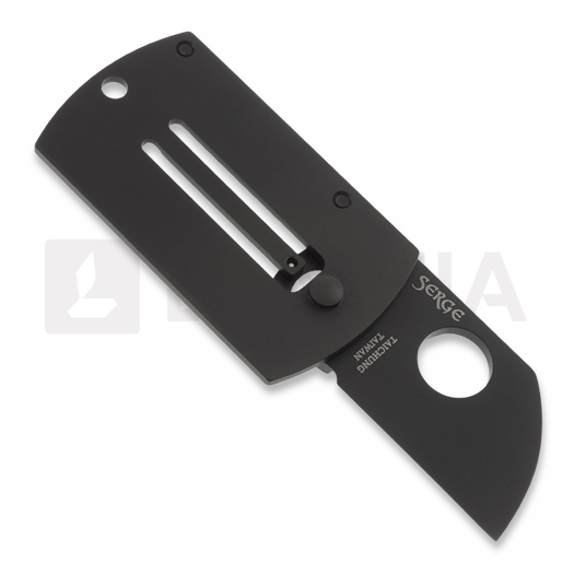 Spyderco Dog Tag 折叠刀, 黑色 C188ALTIBBKP