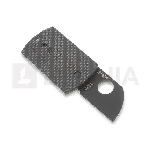 Spyderco Dog Tag Carbon G10 סכין מתקפלת C188CFBBKP