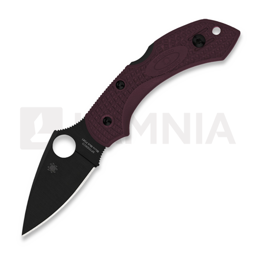 Nóż składany Spyderco Dragonfly 2 Burgundy Lightweight CTS-PD#1 Black Blade SPRINT RUN C28BGBKP2