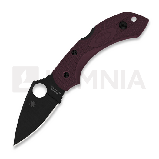 Navalha Spyderco Dragonfly 2 Burgundy Lightweight CTS-PD#1 Black Blade SPRINT RUN C28BGBKP2