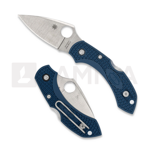 Spyderco Dragonfly 2 Cobalt Blue FRN CPM SPY27 kääntöveitsi C28PCBL2