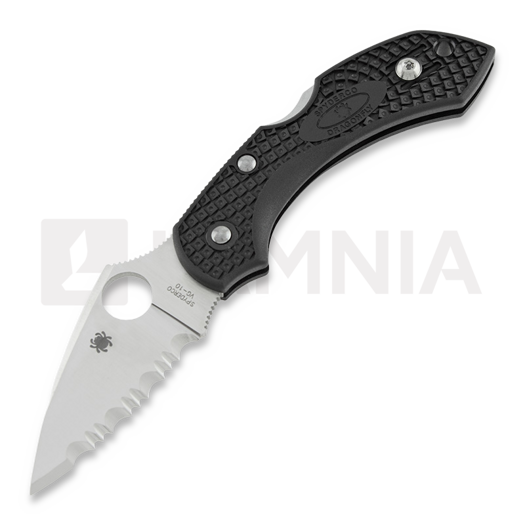 Skladací nôž Spyderco Dragonfly 2, FRN, spyderedge C28SBK2