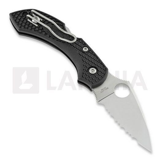 Spyderco Dragonfly 2 折叠刀, FRN, spyderedge C28SBK2