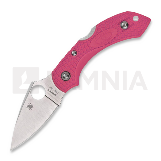 Spyderco Dragonfly 2 Lightweight S30V folding knife, pink C28FPPNS30V2