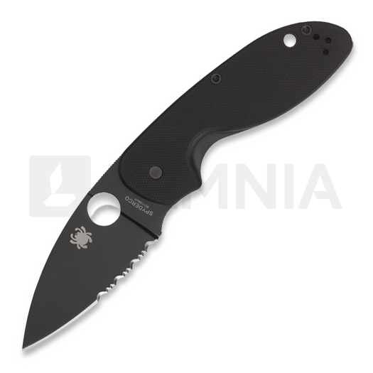 Складной нож Spyderco Efficient, musta, spyderedge C216GPSBBK