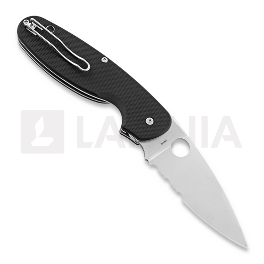 Spyderco Emphasis sulankstomas peilis, dantytas C245GPS