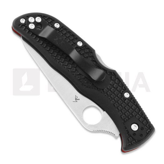 Spyderco Endela Lightweight Thin Red Line kääntöveitsi C243FPSBKRD