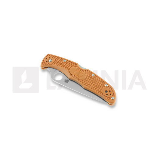 Spyderco Endura 4 Burnt Orange Sprint Run sulankstomas peilis C10FPBORE