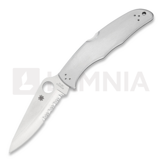 Spyderco Endura 4 kääntöveitsi, combo terä C10PS