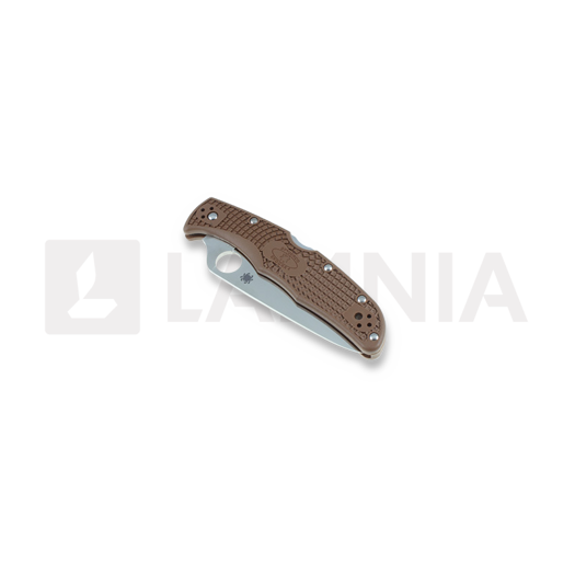 Spyderco Endura 4 Taschenmesser, FRN, Flat Ground, braun C10FPBN
