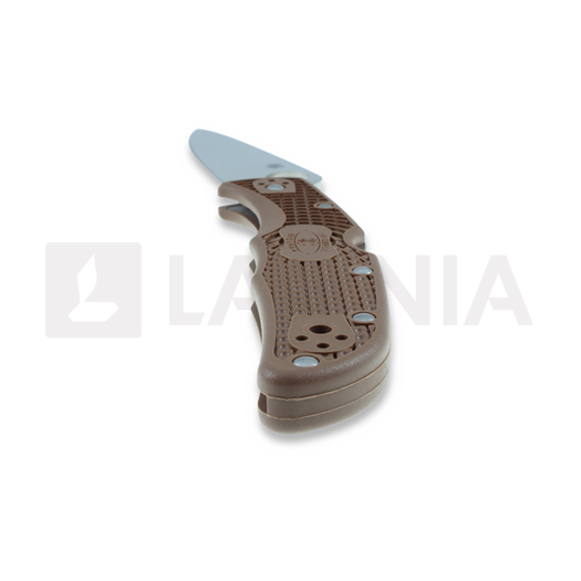 Spyderco Endura 4 Taschenmesser, FRN, Flat Ground, braun C10FPBN