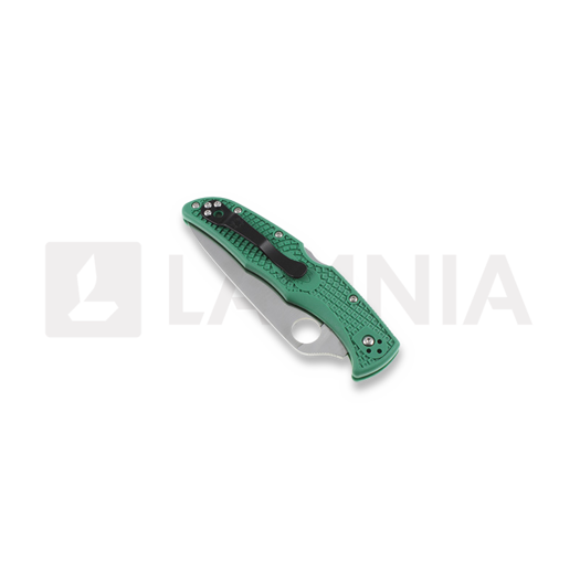 Navaja Spyderco Endura 4, FRN, Flat Ground, verde C10FPGR
