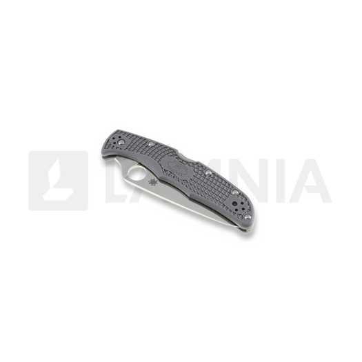 Spyderco Endura 4 Taschenmesser, FRN, Flat Ground, grau C10FPGY