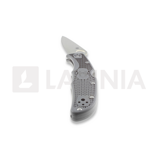 Spyderco Endura 4 Taschenmesser, FRN, Flat Ground, grau C10FPGY