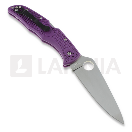 Spyderco Endura 4 kääntöveitsi, FRN, Flat Ground, purppura C10FPPR