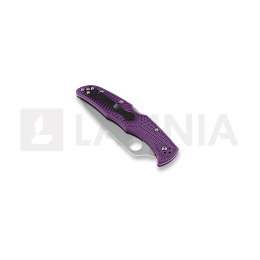 Spyderco Endura 4 kääntöveitsi, FRN, Flat Ground, purppura C10FPPR