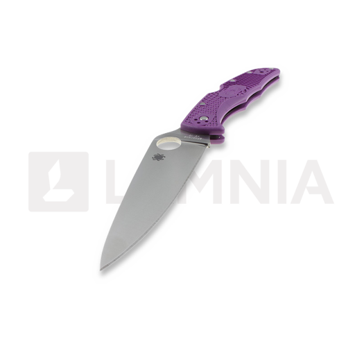 Spyderco Endura 4 kääntöveitsi, FRN, Flat Ground, purppura C10FPPR