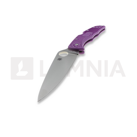Spyderco Endura 4 kääntöveitsi, FRN, Flat Ground, purppura C10FPPR