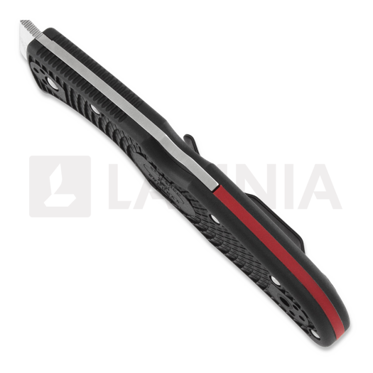 Spyderco Endura 4 Lightweight Thin Red LIne 折叠刀 C10FPSBKRD