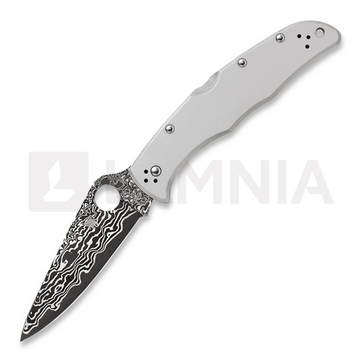 Spyderco Endura 4 Titanium Damascus 접이식 나이프 C10TIPD