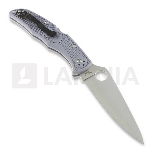 Складной нож Spyderco Endura Gray Super Blue SPRINT RUN C10FPGYE