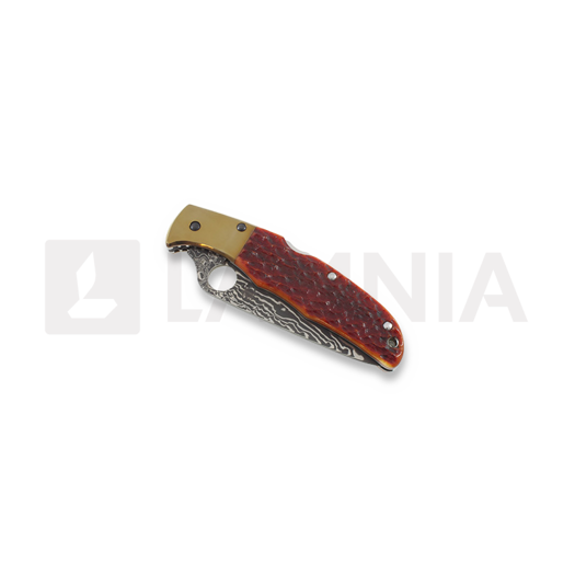 Spyderco Endura Orange Jigged Bone SPRINT RUN összecsukható kés C10JBOP