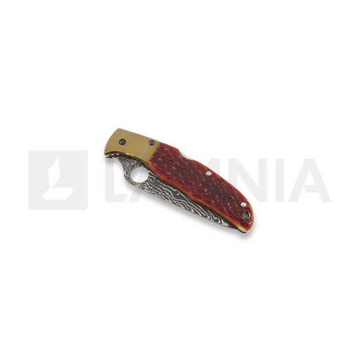 Складной нож Spyderco Endura Orange Jigged Bone SPRINT RUN C10JBOP