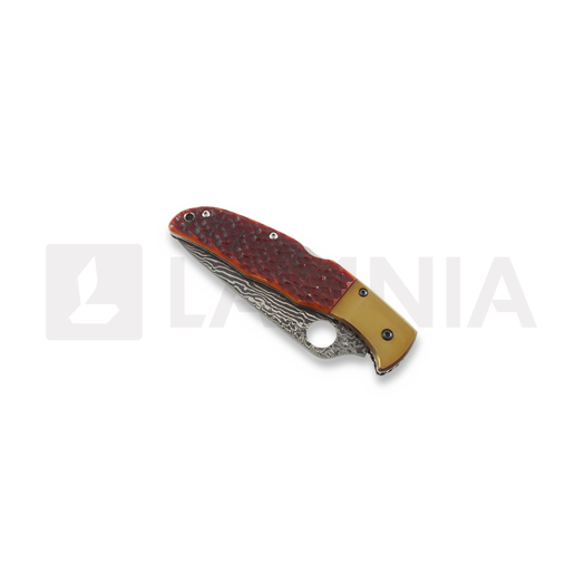 Складной нож Spyderco Endura Orange Jigged Bone SPRINT RUN C10JBOP