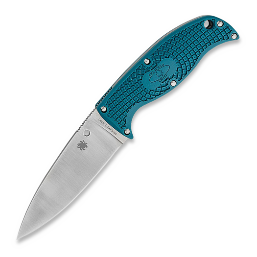 Spyderco Enuff 2 Blue K390 Leaf knife FB31PBL2K390