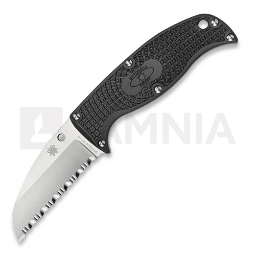 Cuţit Spyderco Enuff Sheepfoot, negru FB31SBK