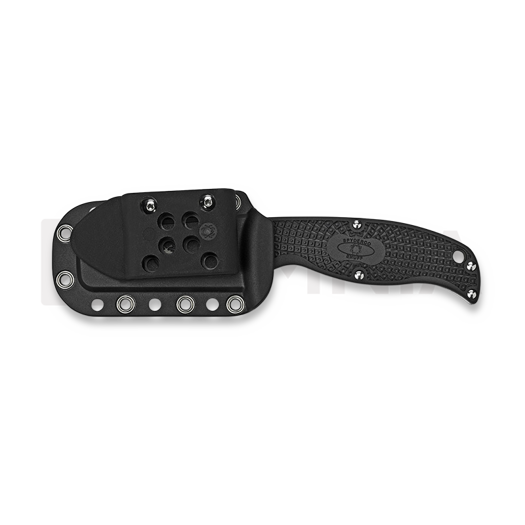 Spyderco Enuff Sheepfoot 刀, 黑色 FB31SBK