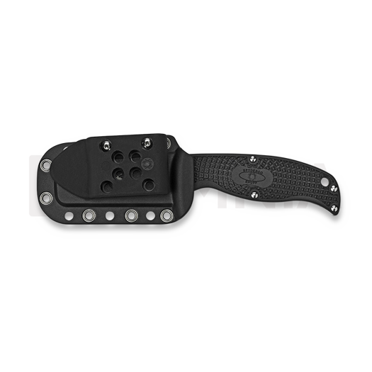 Spyderco Enuff Sheepfoot kniv, svart FB31SBK