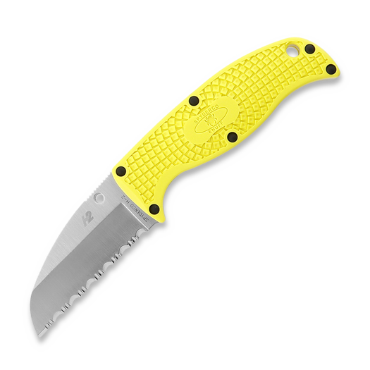 Спасательный нож Spyderco Enuff Sheepfoot, жёлтый FB31SYL