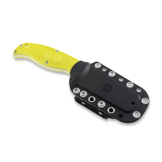 Spyderco Enuff Sheepfoot pelastusveitsi, keltainen FB31SYL