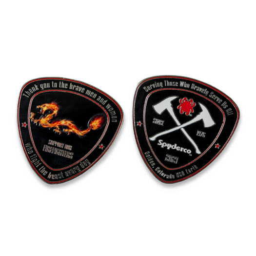 Spyderco Fire Dragon Coin 2021 COINFD