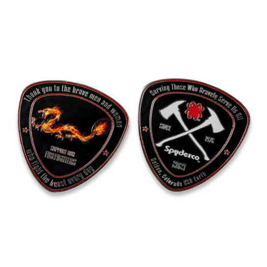 Spyderco Fire Dragon Coin 2021 COINFD
