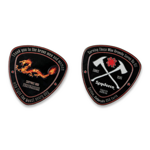 Spyderco Fire Dragon Coin 2022 COINFD2022